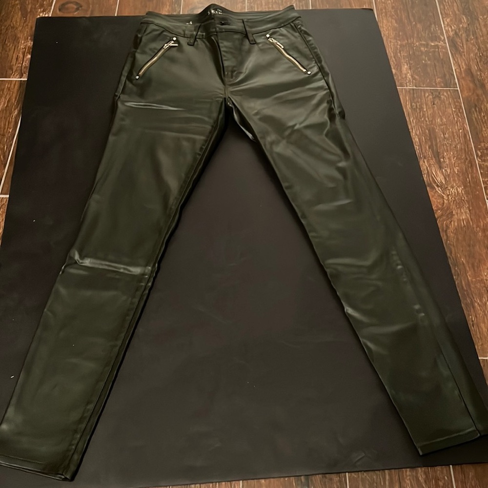 White House Black Market Faux Leather Pants